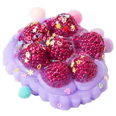 Taba-Licious Curiosities Yummies Raspberry Tart 4-Inch Squeeze Toy [Red]