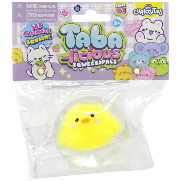 Taba-Licious Sqweezipals Chick 3-Inch Squeeze Toy