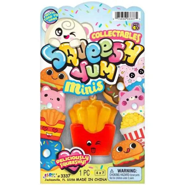 Squeesh Yum Minis Fries Mini Squeeze Toy [RANDOM Expression]