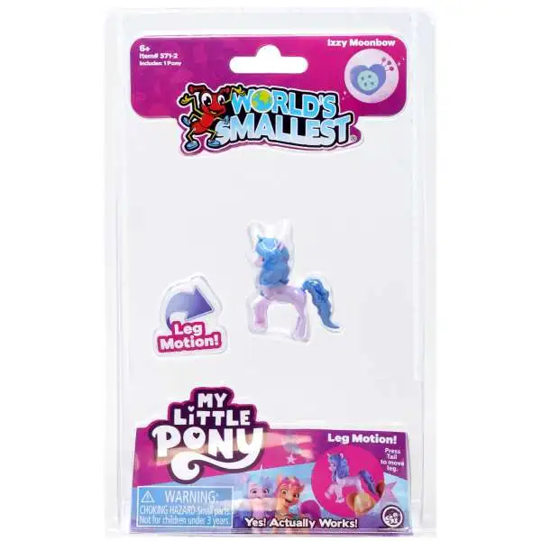 My Little Pony World's Smallest Series 2 Izzy Moonbow Micro Figure