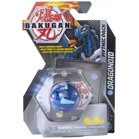 Bakugan Mythic Pack Dragonoid Single Figure & Trading Card