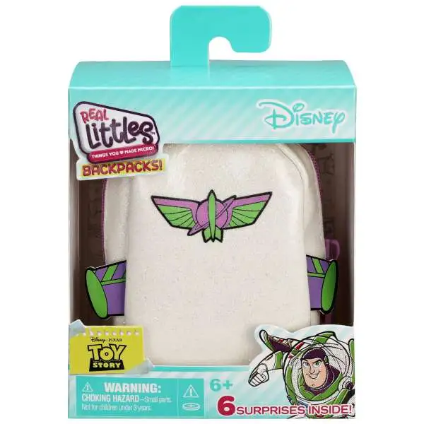 Shopkins Real Littles Disney Backpacks! Series 4 Buzz Lightyear Pack