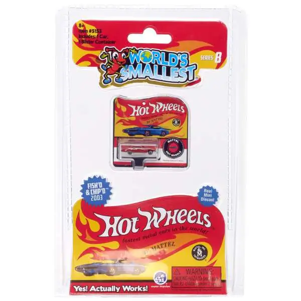 World's Smallest Hot Wheels Series 8 Fish'D & Chip'D 2003 Diecast Car