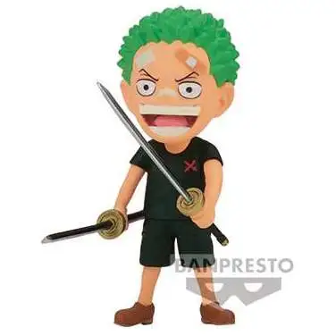 Once Piece WCF Wanokuni Onigashima 10 Roronoa Zoro 2.5-Inch Collectible PVC Figure