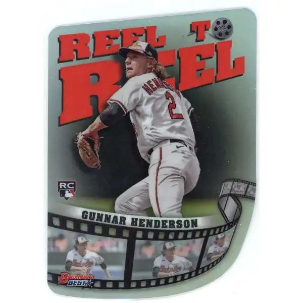 MLB Baltimore Orioles 2023 Bowman Best Reel to Reel Die Cut Gunnar Henderson RR-7 [Rookie]
