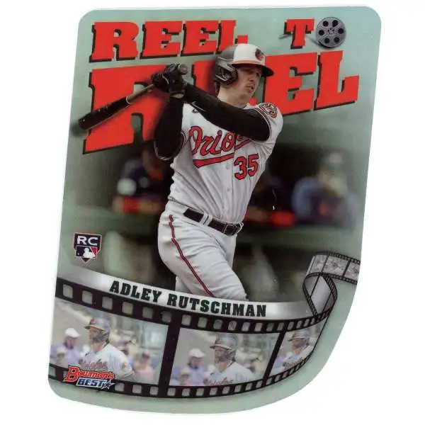 MLB Baltimore Orioles 2023 Bowman Best Reel to Reel Die Cut Adley Rutschman RR-9 [Rookie]