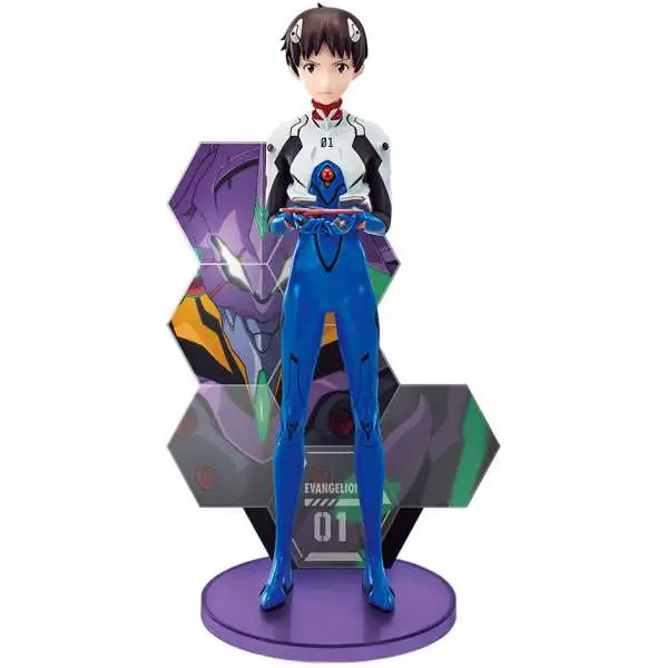 Neon Genesis Evangelion Ichibankuji Evangelion - EVA Pilots Assemble Shinji Ikari Collectible PVC Statue [Lottery Prize A]