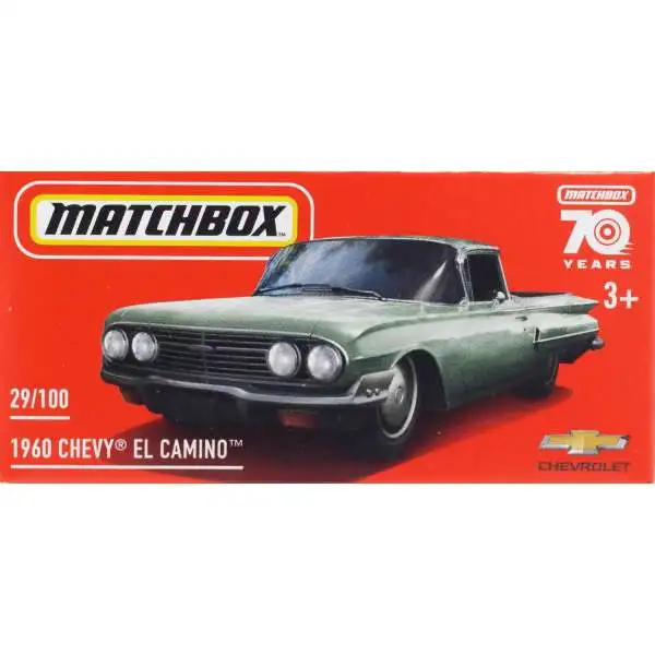 Matchbox 70th Anniversary Drive Your Adventure 1960 Chevy El Camino Diecast Car