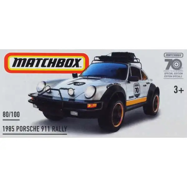 Matchbox 70th Anniversary Drive Your Adventure 1985 Porsche 911