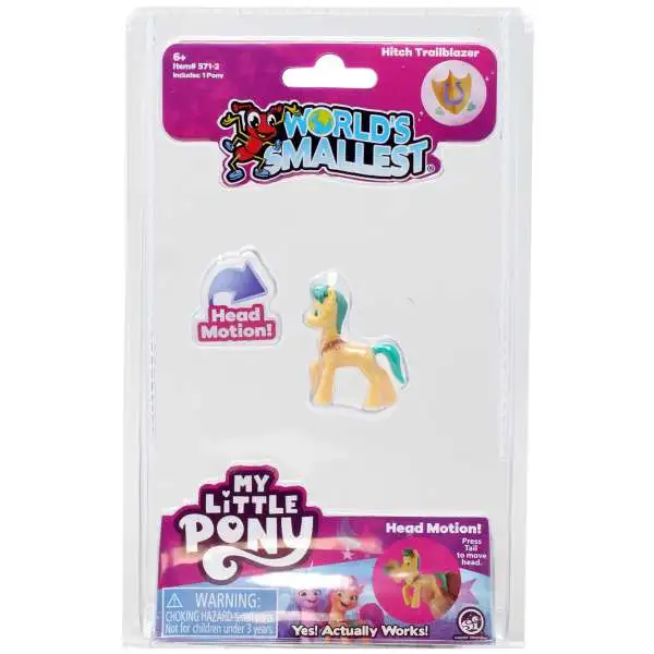My Little Pony World's Smallest Series 2 Hitch Trailbazer Micro Figure