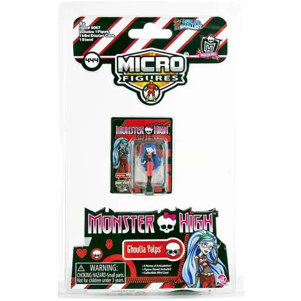 World's Smallest Monster High Micro Figures Ghoulia Yelps 1.25-Inch Micro Figure