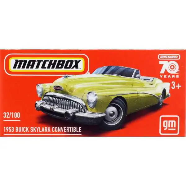 Matchbox 70th Anniversary Drive Your Adventure 1953 Buick Skylark Convertible Diecast Car