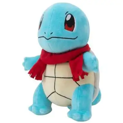 Pokemon 2023 Holiday Squirtle 8-Inch Plush [Scarf]