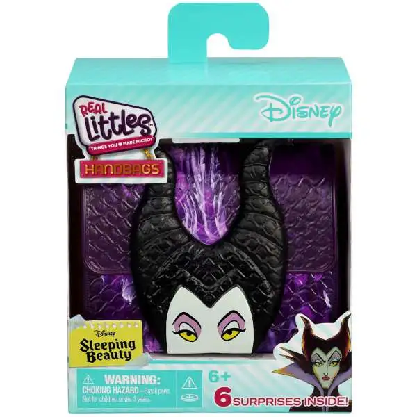 Shopkins Real Littles Disney Handbags! Series 3 Maleficent Pack