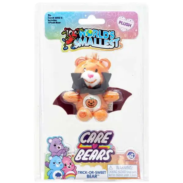 World's Smallest Care Bears Series 5 Trick-or-Treat Bear Plush