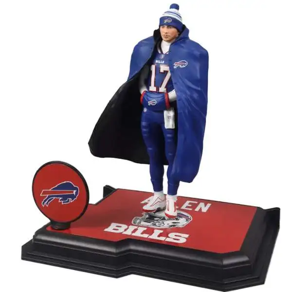 McFarlane Toys NFL Buffalo Bills Sports Football Josh Allen Action Figure [Blue Jersey, Chase Version]