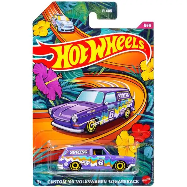 Hot Wheels 2024 Spring / Easter Custom '69 Volkswagen Squareback Diecast Car