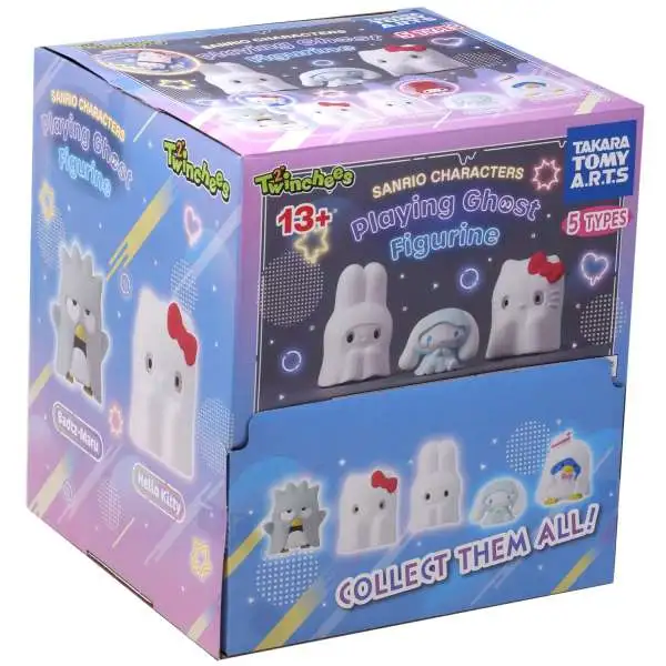 Twinchees Sanrio Characters Playing Ghost Figurine Mystery Box [24 Packs]