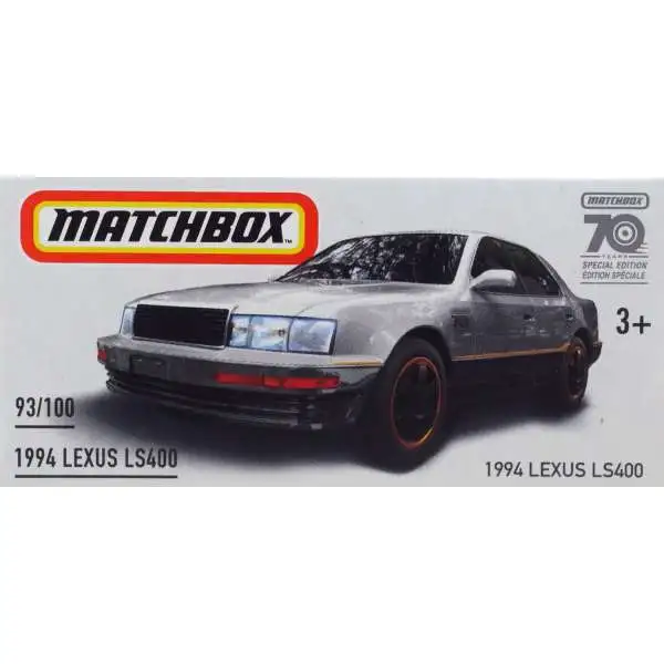 Matchbox 70th Anniversary Drive Your Adventure 1994 Lexus LS400 Diecast Car