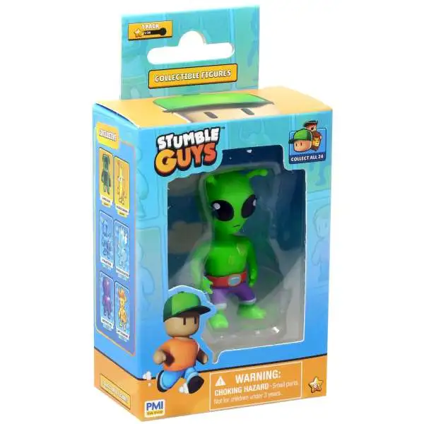Stumble Guys Green Alien 2-Inch Collectible Figure