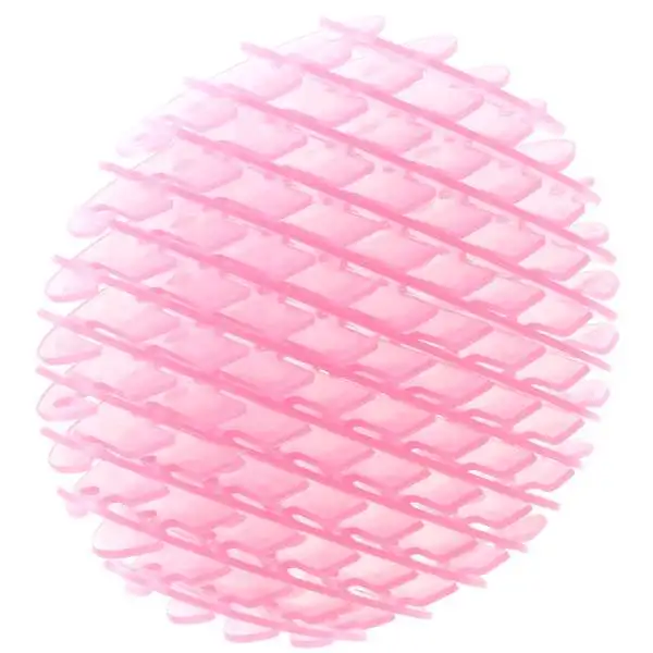 Mesh Worm Pink Fidget Toy