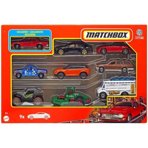 Matchbox Diecast Car 9-Pack ['62 Plymoth Savoy]