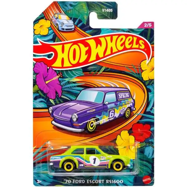Hot Wheels 2024 Spring / Easter '70 Ford Escort RS1600 Diecast Car #2/5