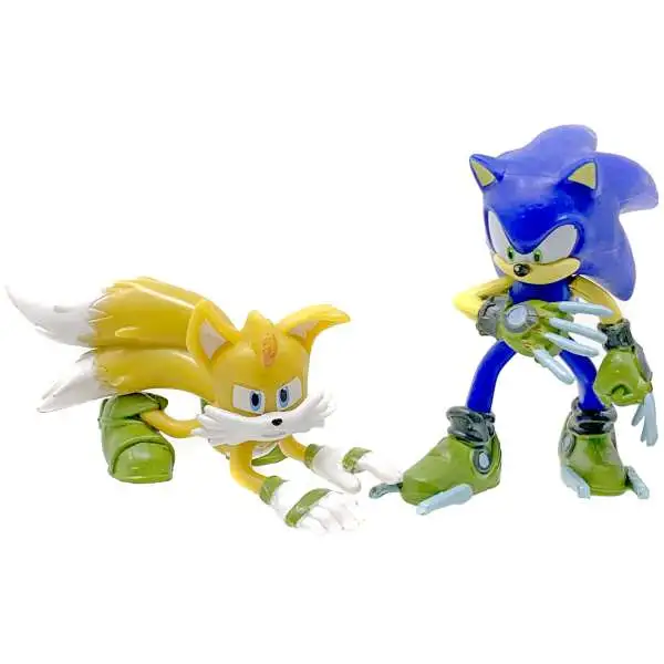 Sonic The Hedgehog Prime Collectible Figures Sonic & Knuckles 2.5-Inch Mini Figure 2-Pack