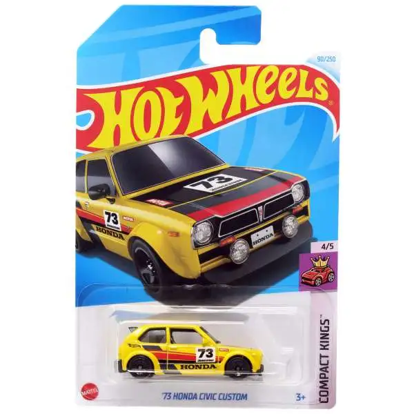 Hot Wheels Compact Kings '73 Honda Civic Custom Diecast Car