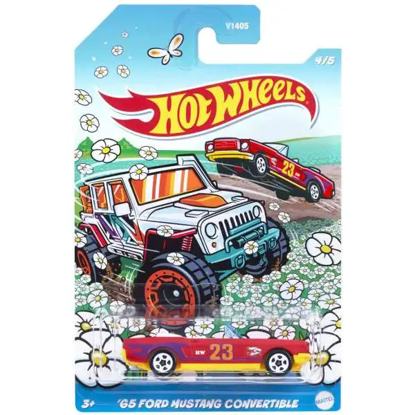 Hot Wheels 2023 Spring / Easter '65 Ford Mustang Convertible Diecast Car