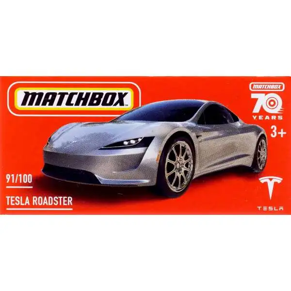Matchbox 70th Anniversary Drive Your Adventure Tesla Roadster Diecast Car