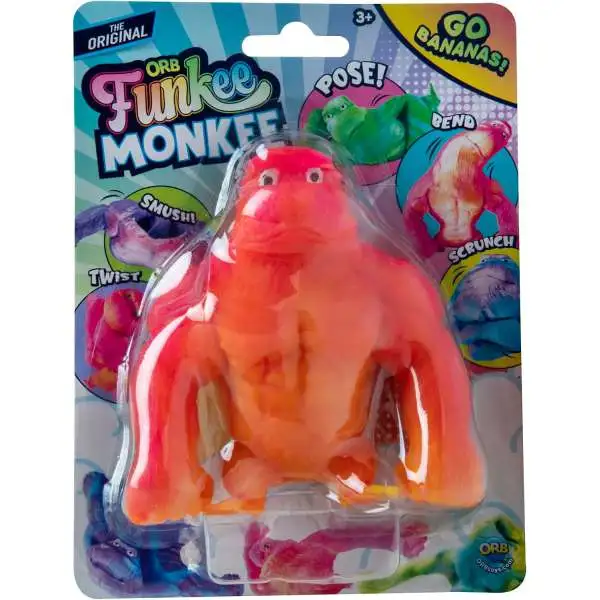 Funkee Monkee Orange 4-Inch Figure [SUPER STRETCHY!]