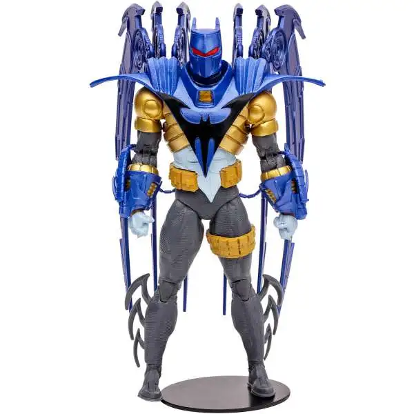 McFarlane Toys DC Multiverse Azrael Batman Armor Action Figure [Blue Armor, Knightsend, Platinum Edition]