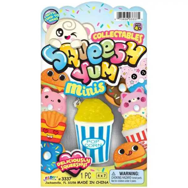 Squeesh Yum Minis Popcorn Mini Squeeze Toy [RANDOM Color]