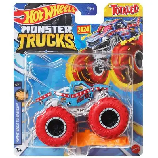 Hot Wheels Monster Trucks HWMT Back to Basics Totaled Diecast Car