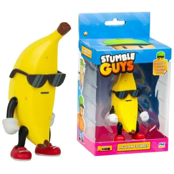 Stumble Guys Banana Guy Action Figure