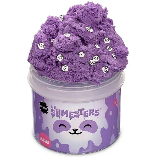 Lil Slimesters Jelly Sparkle Texture Gilbert Panda Slime [with Clay Panda Mix-Ins]