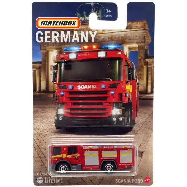 Matchbox Germany Scania P360 Diecast Car #1/24