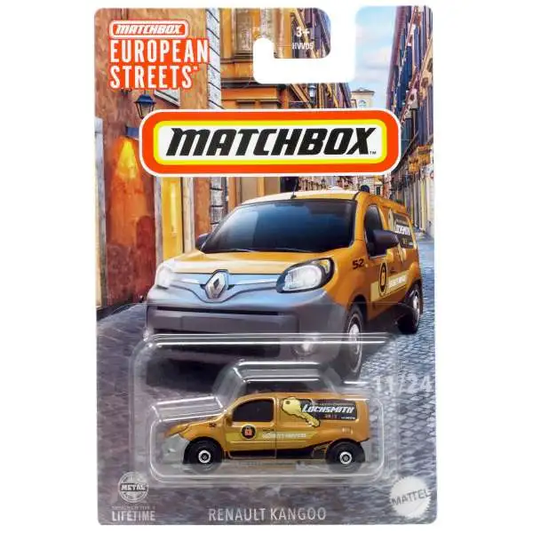 Matchbox European Streets Renault Kangoo Diecast Car