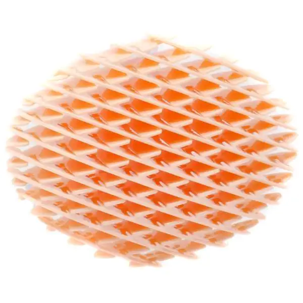 Mesh Worm Orange Fidget Toy