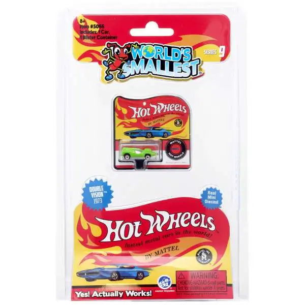 World's Smallest Hot Wheels Series 9 Double Vision 1973 Diecast Car