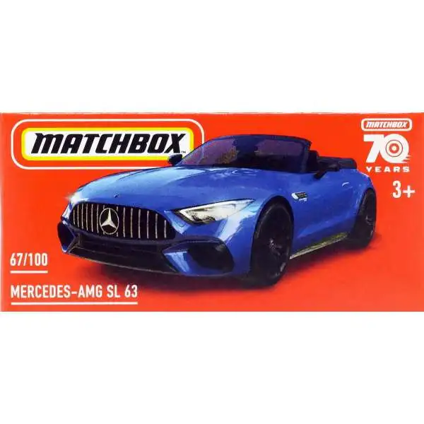 Matchbox 70th Anniversary Mercedes-AMG SL 63 Diecast Car [Blue]