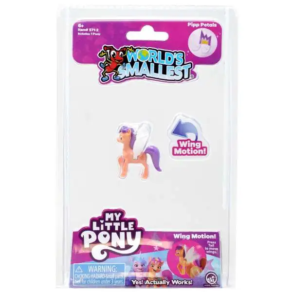 My Little Pony World's Smallest Series 2 Pipp Petals Micro Figure