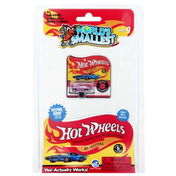 World's Smallest Hot Wheels Series 9 Peeping Bomb 1970 Diecast Car