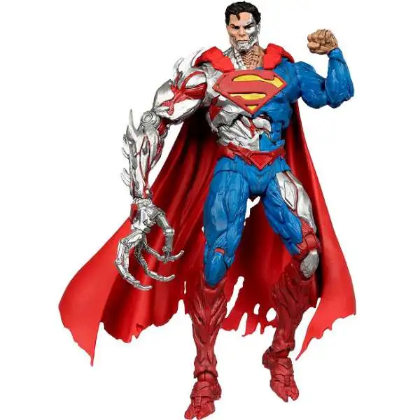 McFarlane Toys DC Multiverse Cyborg Superman Action Figure [New 52, Platinum Edition]