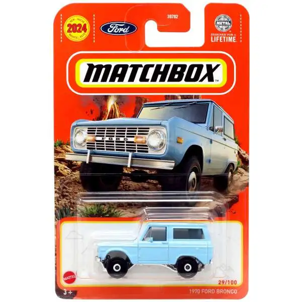 Matchbox 1970 Ford Bronco Diecast Car
