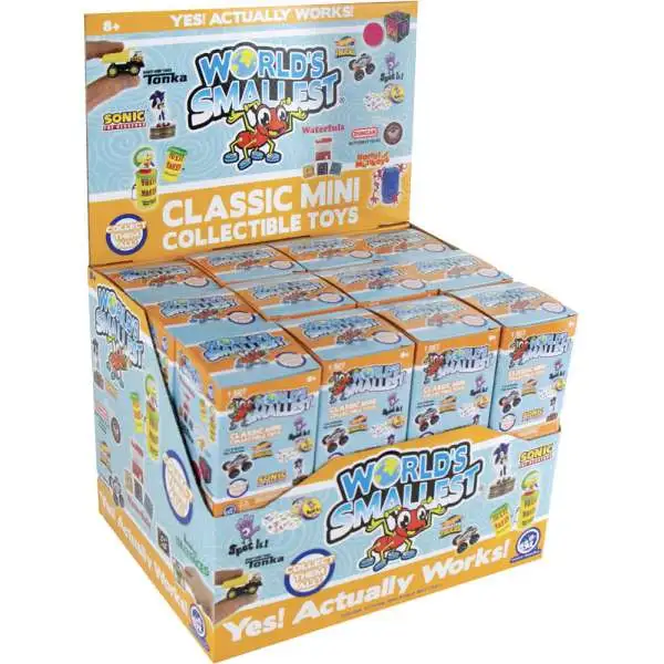 World's Smallest Classic Mini Toys Series 8 Mystery Box [24 Packs]