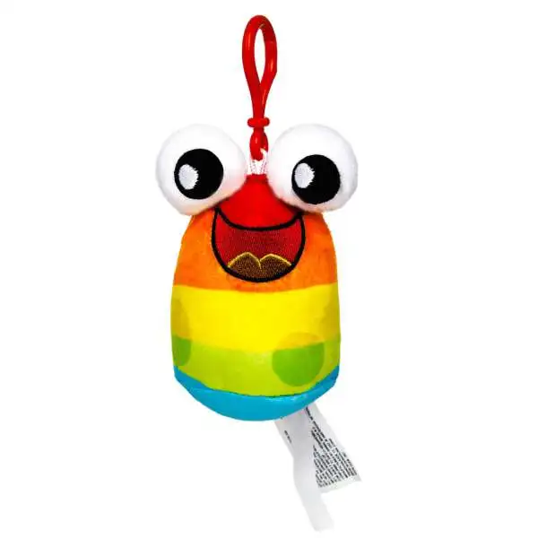 Neopets 21st Year Edition Rainbow Slorg 4-Inch Clip on Plush