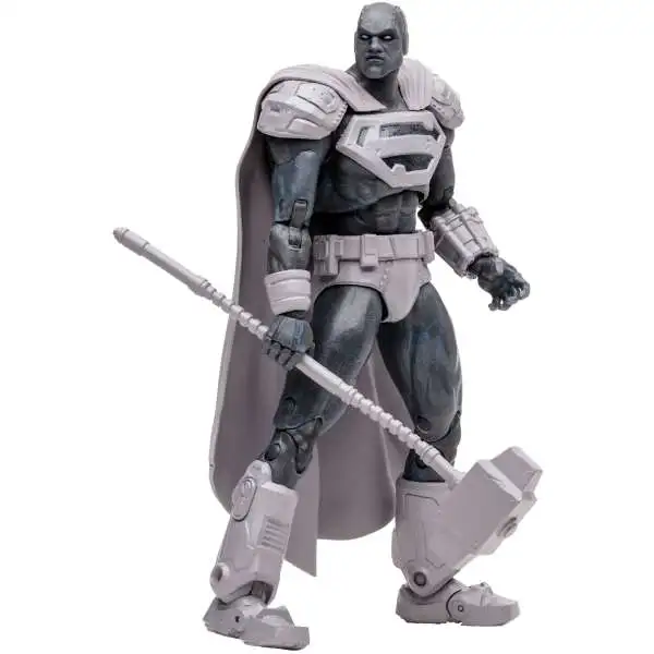 McFarlane Toys DC Multiverse Steel Action Figure [Reign of the Supermen, Platinum Edition]