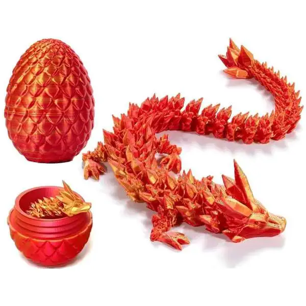 Dragon Red & Orange Surprise Egg